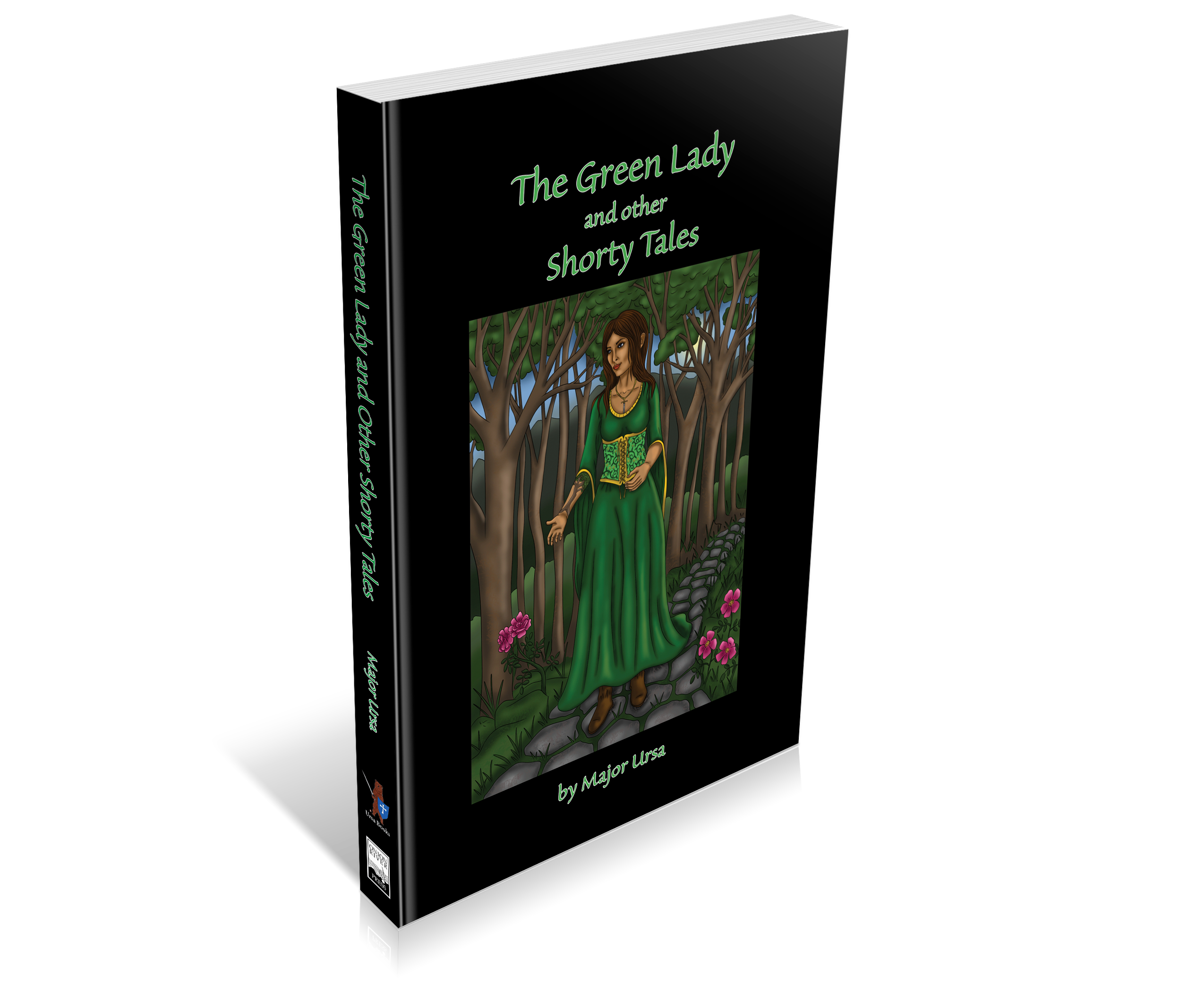 image of the printed book standing up