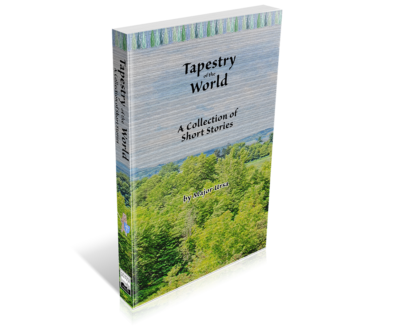 image of the printed book standing up